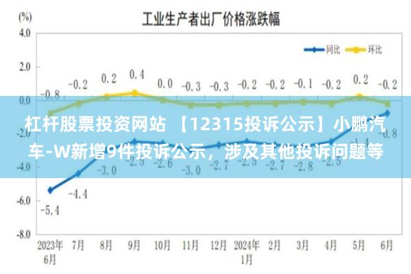 杠杆股票投资网站 【12315投诉公示】小鹏汽车-W新增9件投诉公示，涉及其他投诉问题等