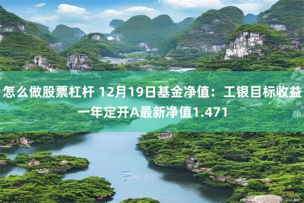 怎么做股票杠杆 12月19日基金净值：工银目标收益一年定开A最新净值1.471